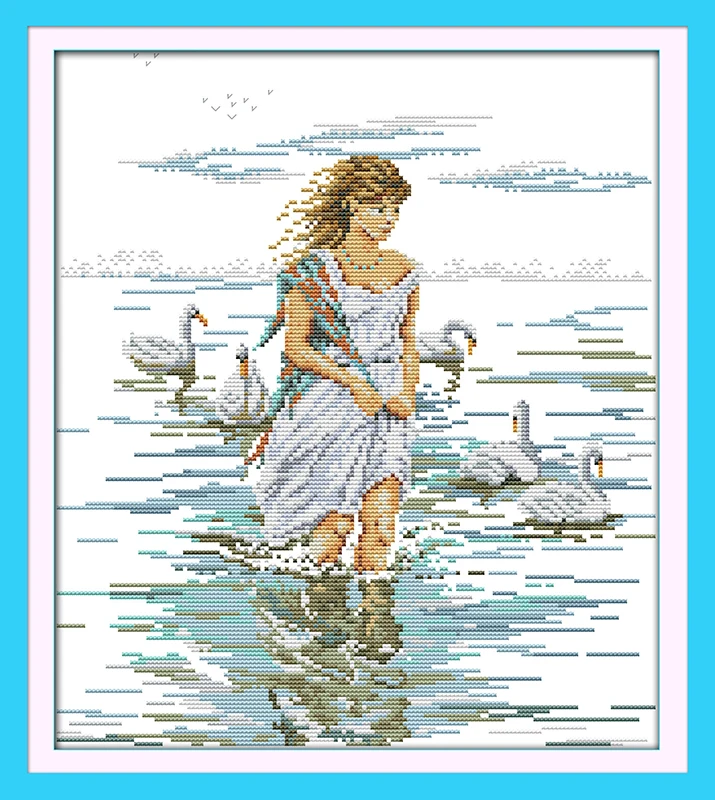 The goose-girl cross stitch kit people 18ct 14ct 11ct count print canvas stitches embroidery DIY handmade needlework
The goose-girl cross stitch kit people 18ct 14ct 11ct count print canvas stitches embroidery DIY handmade needlework
