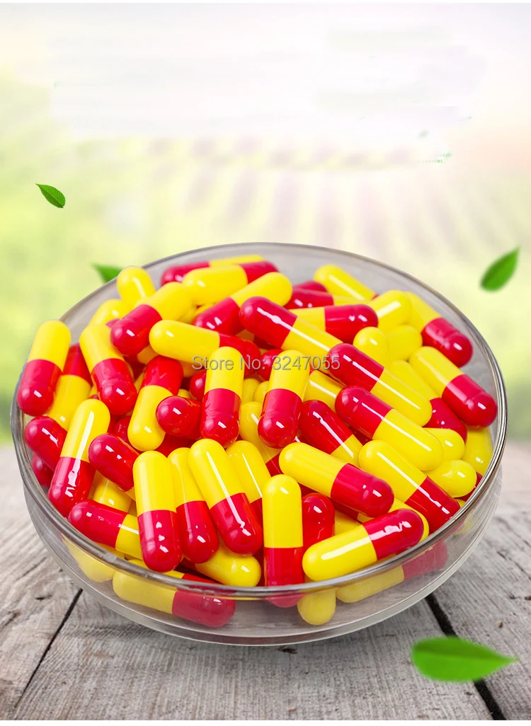 1000pcs/lot Red+Yellow Gelatin Empty Capsule Shells, Size 0# Hollow Powder Refillable Containers, Empty Cosmetic Mask Capsule
1000pcs/lot Red+Yellow Gelatin Empty Capsule Shells, Size 0# Hollow Powder Refillable Containers, Empty Cosmetic Mask Capsule