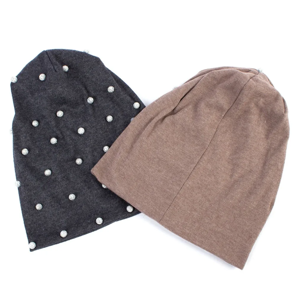 Geebro Women's Beanie Hat Spring Cotton Metallic Pearls Hats For Ladies Hip-hop Party Beanies Caps Rhinestones Skullies Bonnet
Geebro Women's Beanie Hat Spring Cotton Metallic Pearls Hats For Ladies Hip-hop Party Beanies Caps Rhinestones Skullies Bonnet