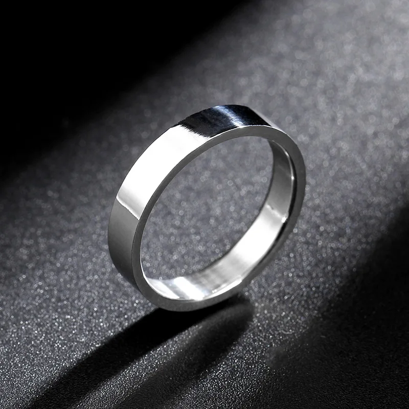 Fashionable High Quality Classical Ring 316L Stainless Steel 4MM Ring For Women Engagement Anniversary Ring Wholesale
Fashionable High Quality Classical Ring 316L Stainless Steel 4MM Ring For Women Engagement Anniversary Ring Wholesale