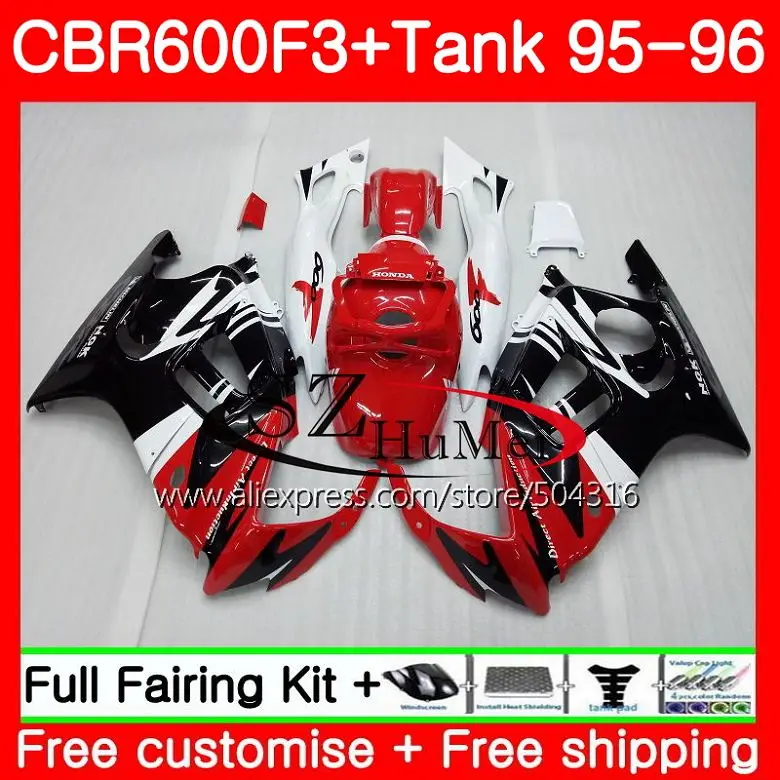 Body For HONDA TOP Red black CBR600RR F3 CBR 600F3 FS CBR 600 F3 46SH4 CBR600FS CBR600 F3 95 96 CBR600F3 1995 1996 Fairings kit
Body For HONDA TOP Red black CBR600RR F3 CBR 600F3 FS CBR 600 F3 46SH4 CBR600FS CBR600 F3 95 96 CBR600F3 1995 1996 Fairings kit