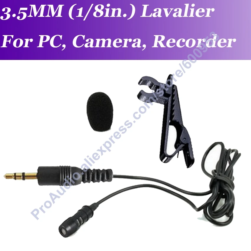 MICWL MEC Lavalier Lapel Clip On Microphone Mic for PC Laptop Camera ZOOM Hand Recorder Recording 3.5mm stereo
MICWL MEC Lavalier Lapel Clip On Microphone Mic for PC Laptop Camera ZOOM Hand Recorder Recording 3.5mm stereo