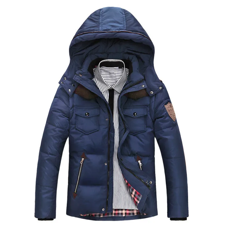 New Arrival Autumn And Winter Men's Down Jacket Solid Colors 90% White Duck Down Hooded Thick Clothing Male Casual Zipper Coats
New Arrival Autumn And Winter Men's Down Jacket Solid Colors 90% White Duck Down Hooded Thick Clothing Male Casual Zipper Coats