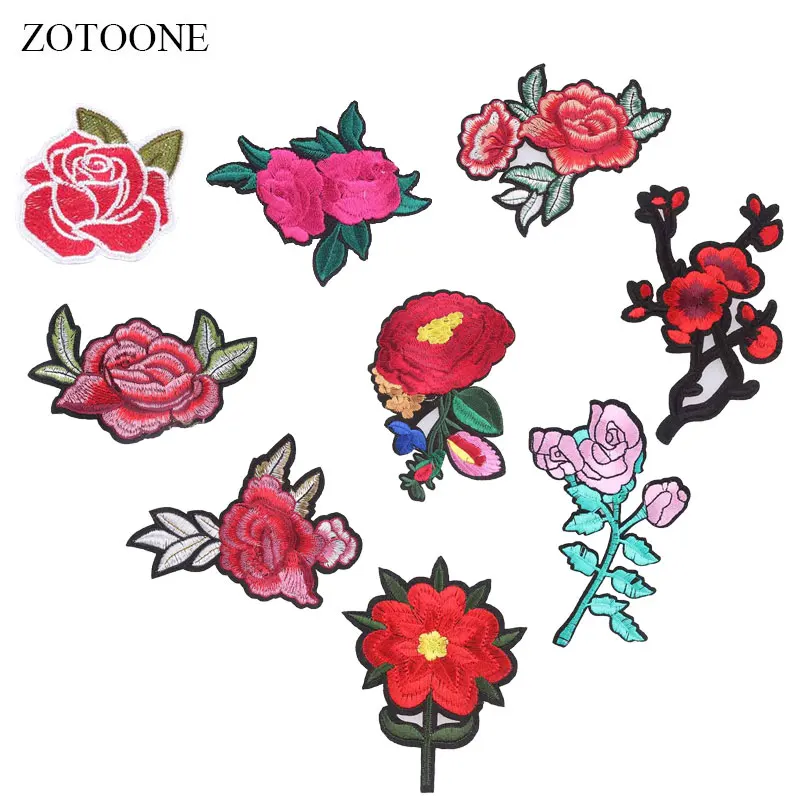ZOTOONE Rose Patch Flower Patches Diy Stickers Iron on Clothes Heat Transfer Applique Embroidered Applications Cloth Fabric G
ZOTOONE Rose Patch Flower Patches Diy Stickers Iron on Clothes Heat Transfer Applique Embroidered Applications Cloth Fabric G