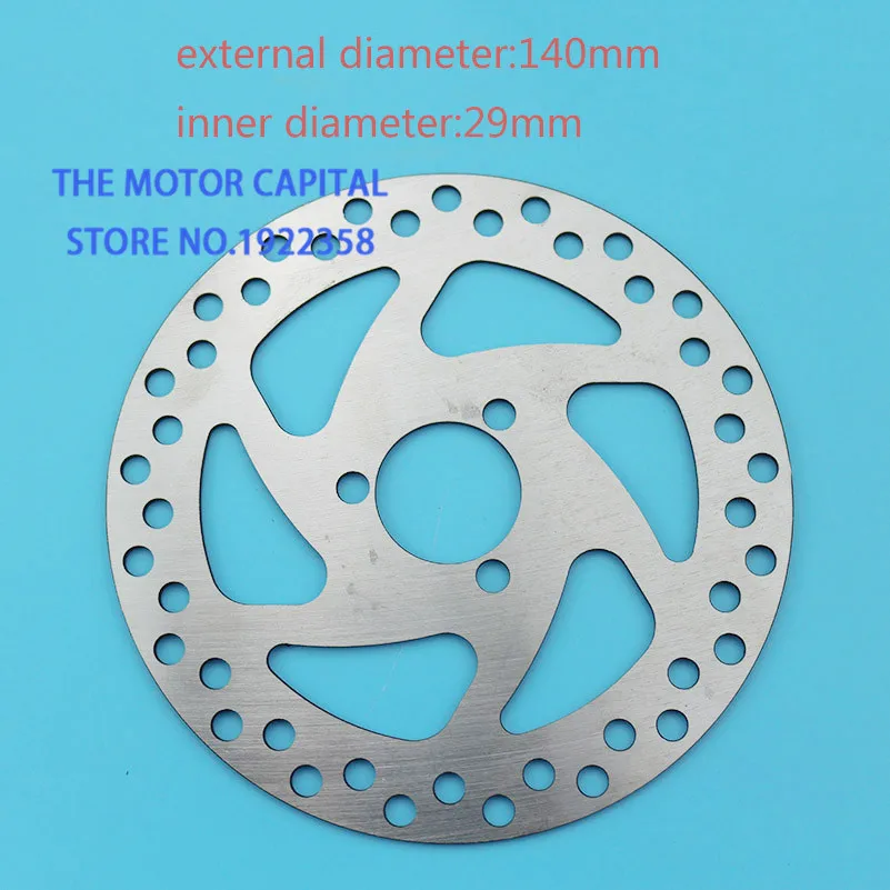140mm 29mm Brake Disc Rotor fit 47cc 49cc 2 Stroke fit Pocket Bike ATV Quad Gas Electric Scooter
140mm 29mm Brake Disc Rotor fit 47cc 49cc 2 Stroke fit Pocket Bike ATV Quad Gas Electric Scooter