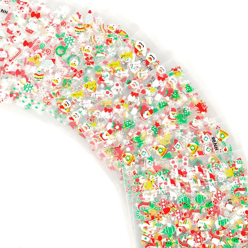 Diff Mixed Styles 3D Nail Art Sticker transfer Xmas Decals Christmas 25 sheets/lot
Diff Mixed Styles 3D Nail Art Sticker transfer Xmas Decals Christmas 25 sheets/lot