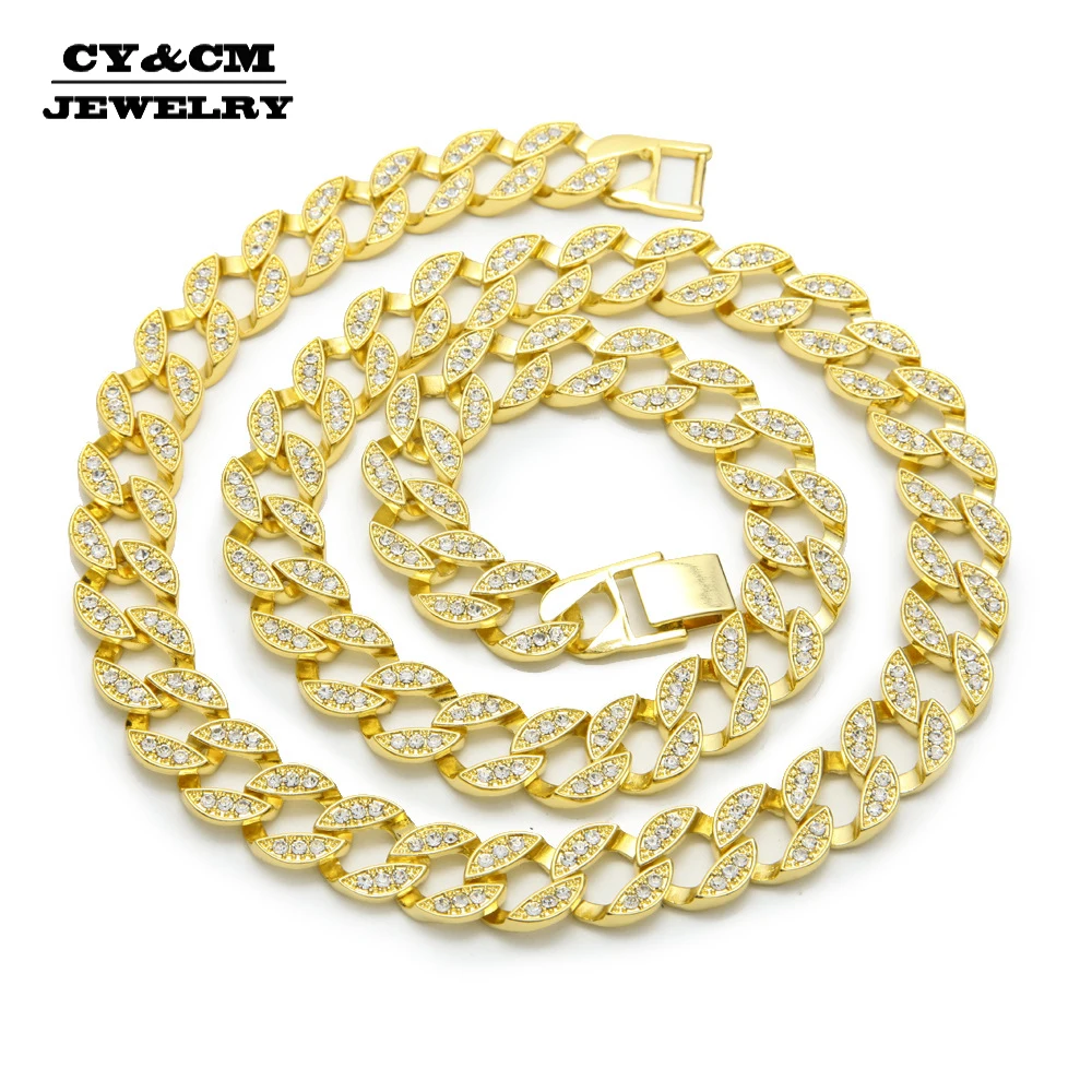 Раппер хип-хоп для женщин мужчин CZ колье ожерелье 15 мм Bling Iced out Rhinestone Miami кубинская звеньевая цепочка модные ювелирные изделия ожерелья
Раппер хип-хоп для женщин мужчин CZ колье ожерелье 15 мм Bling Iced out Rhinestone Miami кубинская звеньевая цепочка модные ювелирные изделия ожерелья