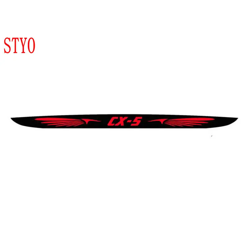 STYO Car carbon fiber Brake lights decoration sticker For MAZDAS CX-5 CX5 2017 2018
STYO Car carbon fiber Brake lights decoration sticker For MAZDAS CX-5 CX5 2017 2018