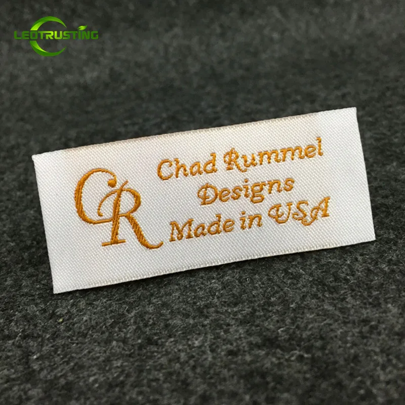 1000pcs Customizd Personal Brand Woven Clothing Labels with Cut and Fold Custom Embroidered Women Wedding Dress/Hair Wigs Labels
1000pcs Customizd Personal Brand Woven Clothing Labels with Cut and Fold Custom Embroidered Women Wedding Dress/Hair Wigs Labels