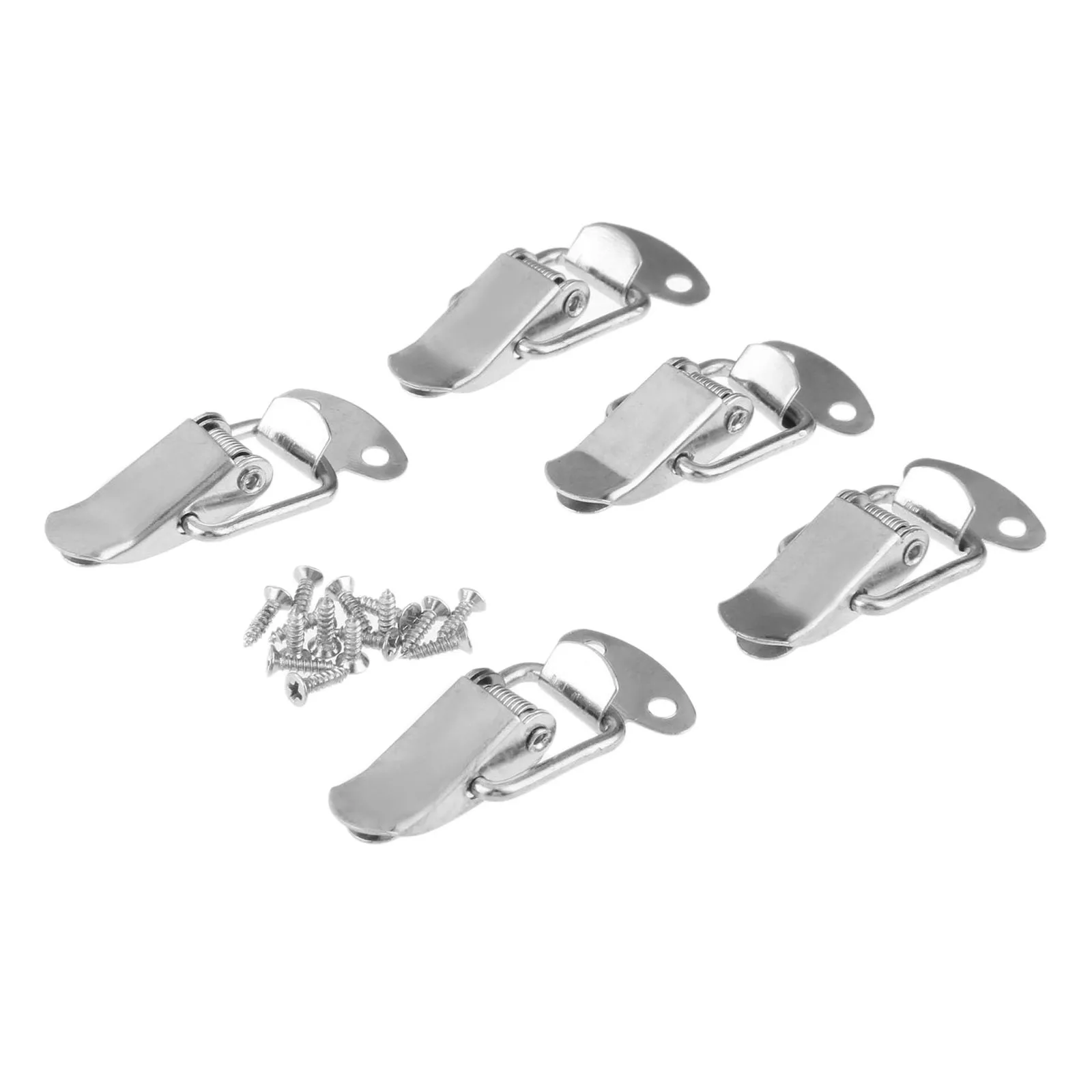 5Pcs 43*21MM Vintage Jewelry Wood Box Cabinet Spring Loaded Latch Catch Toggle Iron Hasp Door Window Buckle Clasp With Screw
5Pcs 43*21MM Vintage Jewelry Wood Box Cabinet Spring Loaded Latch Catch Toggle Iron Hasp Door Window Buckle Clasp With Screw