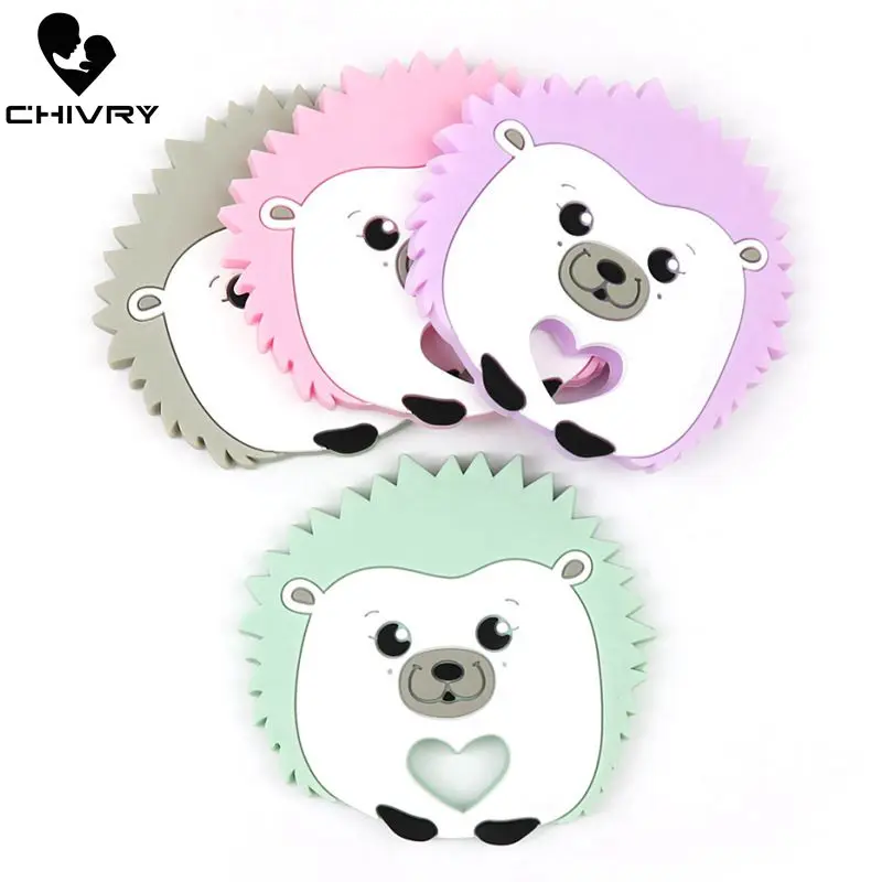 10Pcs Cute Cartoon Baby Teether Food Grade Silicone Animal Hedgehog Shape Baby Teething Necklace Toys DIY Newborn Gifts
10Pcs Cute Cartoon Baby Teether Food Grade Silicone Animal Hedgehog Shape Baby Teething Necklace Toys DIY Newborn Gifts