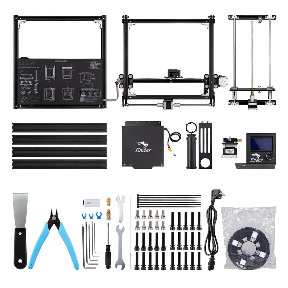 Newest Ender-5 Creality 3D Printer Ender-5 Printer With Stable Power Enclosed Structure With Power Off Resume Print 220*220*300
Newest Ender-5 Creality 3D Printer Ender-5 Printer With Stable Power Enclosed Structure With Power Off Resume Print 220*220*300