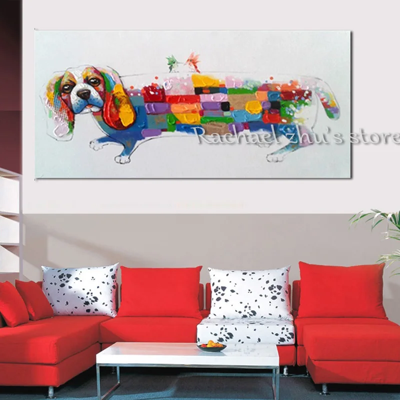 Hand Painted Cute Puppy Oil Painting On Canvas Thick Textured Palette Knife Art Dog Wall Picture For Home Decoration Wall Decor
Hand Painted Cute Puppy Oil Painting On Canvas Thick Textured Palette Knife Art Dog Wall Picture For Home Decoration Wall Decor