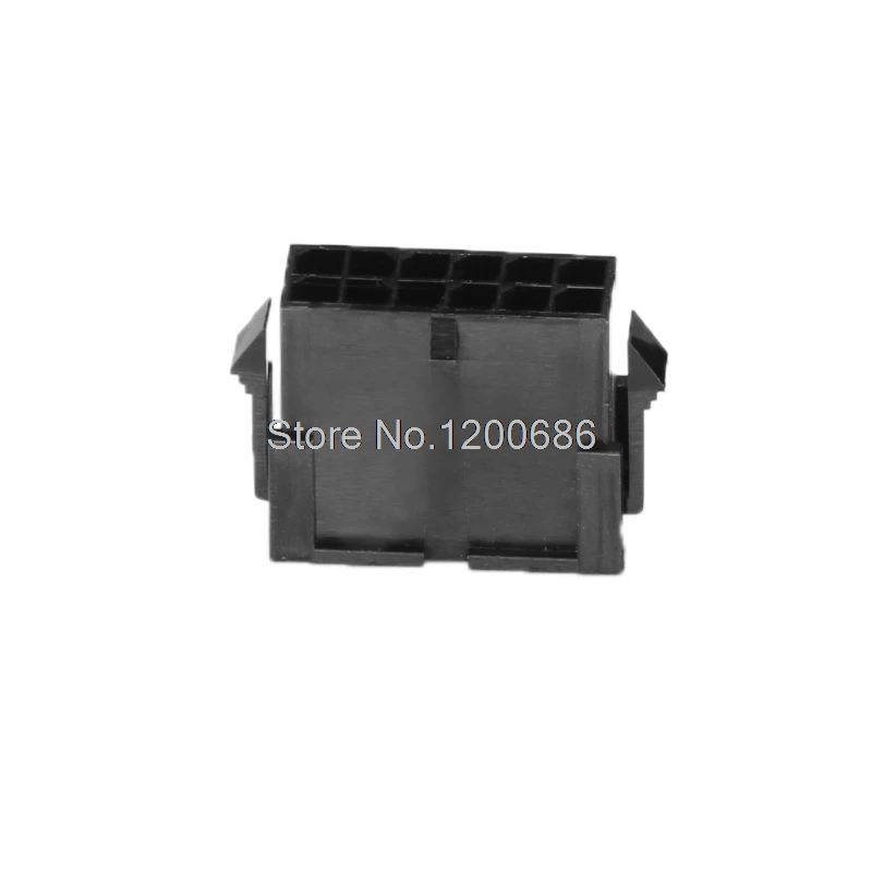 2*6p Micro Fit 3 0 Штекерный корпус двухрядный 12 цепей 4302001200 Molex 2x6pin черный 12P для разъема