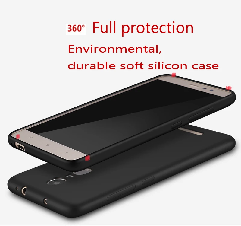 Мягкий силиконовый чехол для Xiaomi Redmi Note 3 Pro Ультратонкий из ТПУ RedMi 150 мм 3|case for
