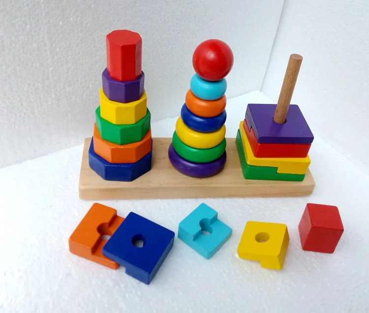 WYNLZQ Wooden Children's Toy Rainbow Building Block Set Three-Column Tower Educational Toys Christmas Colorful Kindergarten Gift
WYNLZQ Wooden Children's Toy Rainbow Building Block Set Three-Column Tower Educational Toys Christmas Colorful Kindergarten Gift