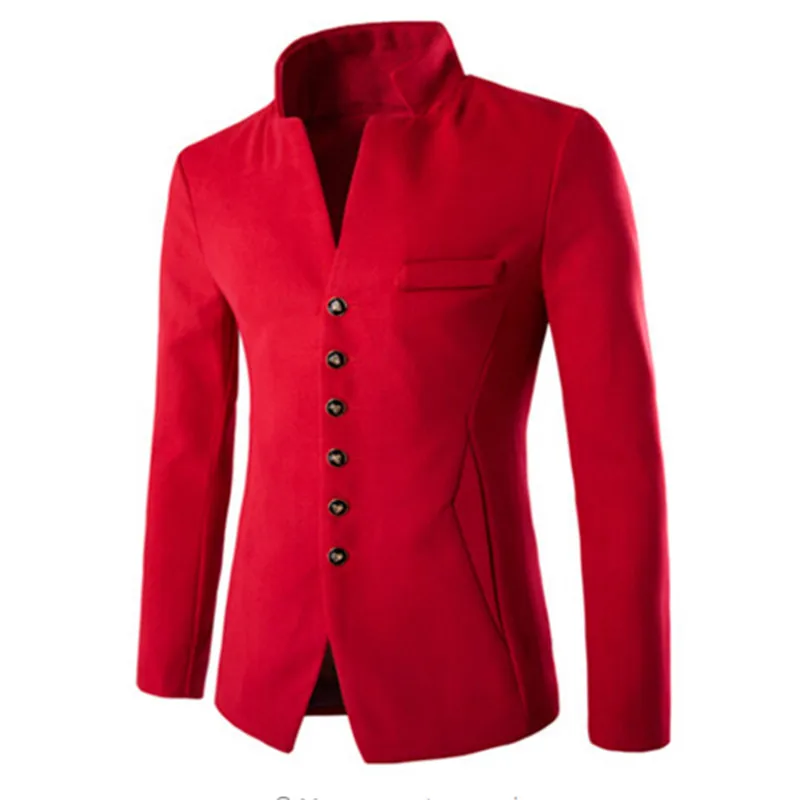 Pocket Decorative Fashion Woolen Leisure Suit Jacket New Arrive Cool Single-Breasted Dress Blazer Slim Fit Brand Clothing
Pocket Decorative Fashion Woolen Leisure Suit Jacket New Arrive Cool Single-Breasted Dress Blazer Slim Fit Brand Clothing