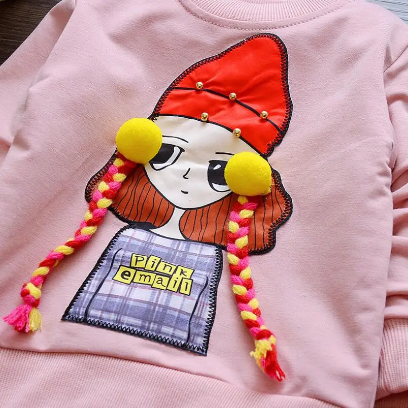 Baby Girl Clothes Autumn Baby Girls Clothing Set Cartoon little girl picture Tops + Pants 2Pcs Sport Suit Set for Baby Clothes
Baby Girl Clothes Autumn Baby Girls Clothing Set Cartoon little girl picture Tops + Pants 2Pcs Sport Suit Set for Baby Clothes