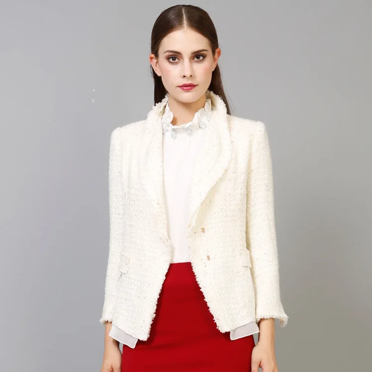 Fashion European blazer style women's wool coats women stand collar woolen coat outerwear free shipping
Fashion European blazer style women's wool coats women stand collar woolen coat outerwear free shipping