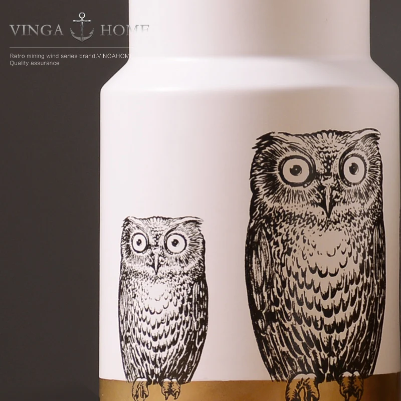 concise coruja ceramica owl home decor Owl pot flower vase handicraft crafts room wedding decoration porcelain animal figurine
concise coruja ceramica owl home decor Owl pot flower vase handicraft crafts room wedding decoration porcelain animal figurine