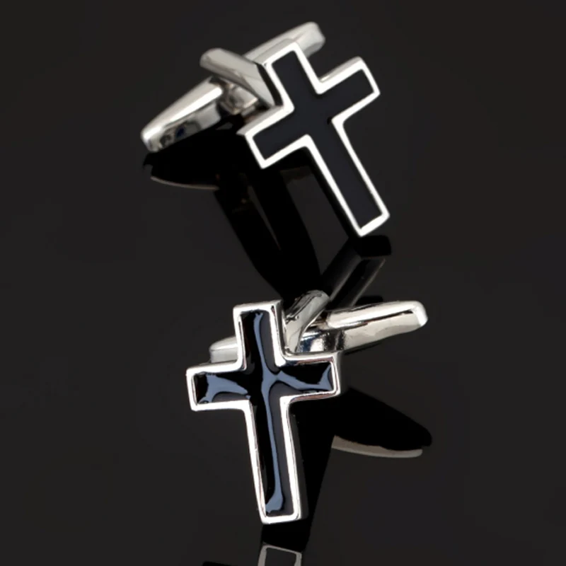 Free shipping, new men's shirt cufflinks black cross cufflinks senior designer exclusively designed gift buttons for the groom
Free shipping, new men's shirt cufflinks black cross cufflinks senior designer exclusively designed gift buttons for the groom