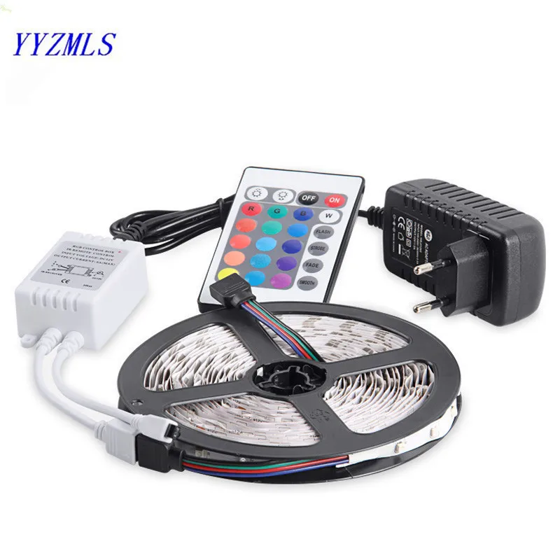 Светодиодная ленсветильник RGB 3528SMD гибкая лампа с дистанционным управлением 60