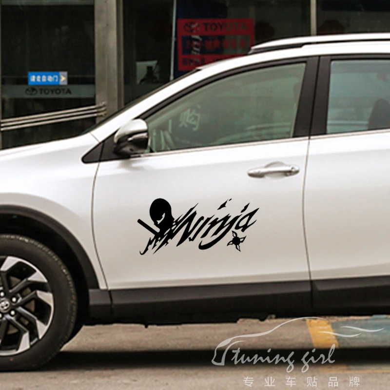 Car Stickers 2PCS Japanese Ninja Funny Creative Decals For Door Auto Tuning Styling Vinyls 33cm 50cm D22
Car Stickers 2PCS Japanese Ninja Funny Creative Decals For Door Auto Tuning Styling Vinyls 33cm 50cm D22
