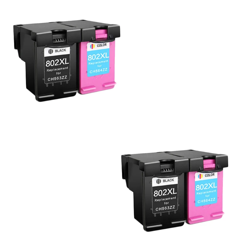 LuoCai Compatible ink cartridges For HP802 For HP 802 XL Deskjet 1000 1010 1050 1510 1511 2000 2050 3050 3512 4500 Printer 802XL
LuoCai Compatible ink cartridges For HP802 For HP 802 XL Deskjet 1000 1010 1050 1510 1511 2000 2050 3050 3512 4500 Printer 802XL