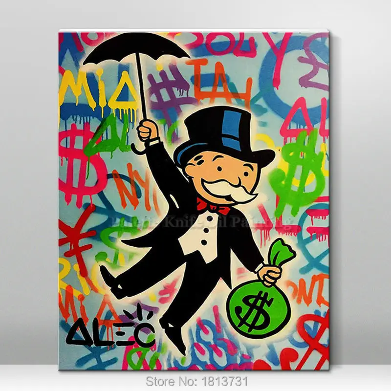 Alec Graffiti painting pop art street art urban art money art on canvaswall pictures for living room home decor wall decoratior4
Alec Graffiti painting pop art street art urban art money art on canvaswall pictures for living room home decor wall decoratior4