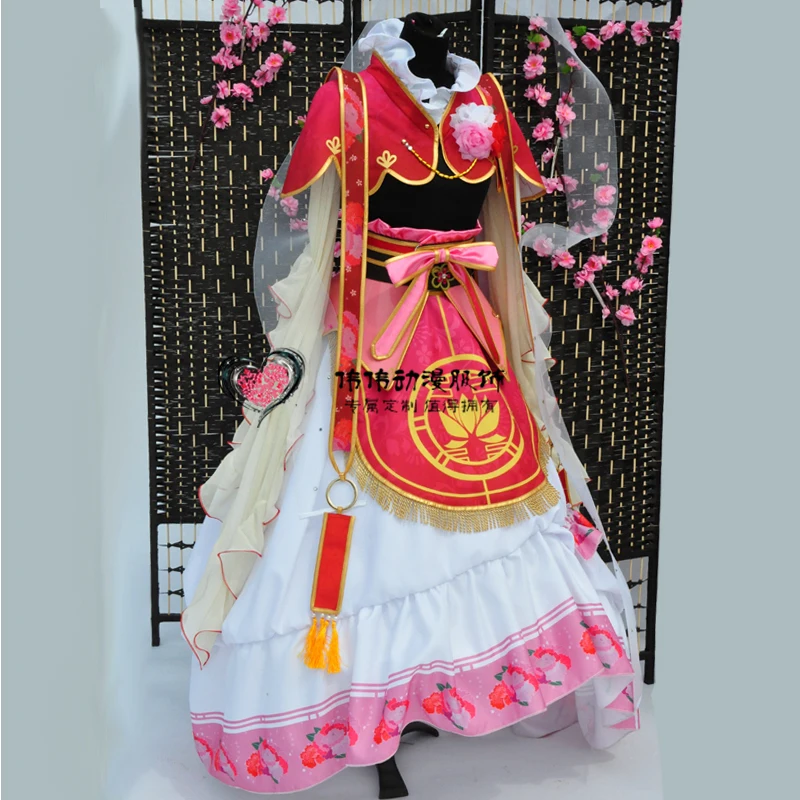 Костюм для косплея lovelive нисикино Маки 7 Lucky Gods форменная форма на заказ античное