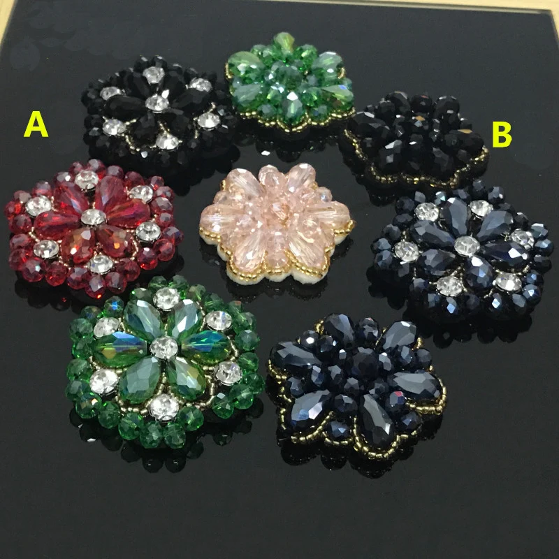 Flower patches Handmade Rhinestone beaded Patches Crystal patch for clothing Bag DIY beading Applique Sew Glue patch RP63
Flower patches Handmade Rhinestone beaded Patches Crystal patch for clothing Bag DIY beading Applique Sew Glue patch RP63