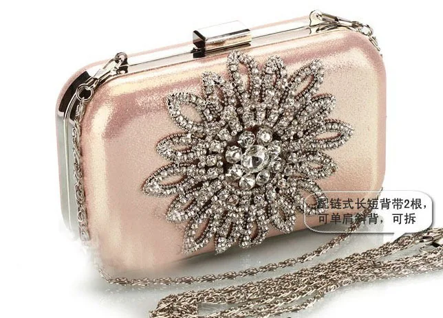 

2016 Time-limited Bolsa Feminina Bags Handbags Women Famous Brands Hot Selling Style Sunflower With Shiny Evening Clutch Bag