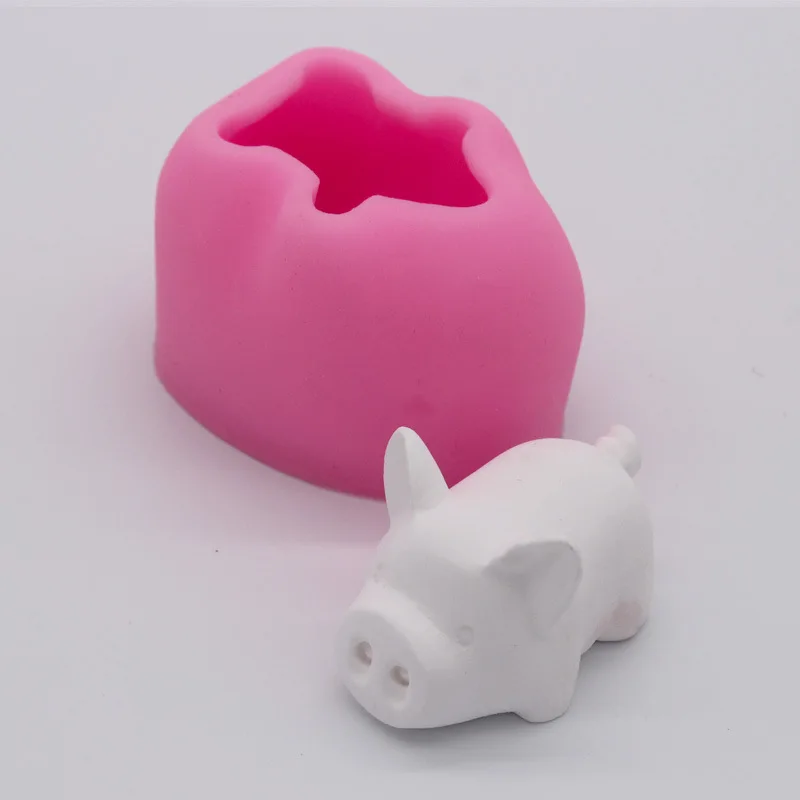 3D Piggy Silicone Mold Fondant Cake Mold Chocolate Fudge Cake Tool Baking Tools A090
3D Piggy Silicone Mold Fondant Cake Mold Chocolate Fudge Cake Tool Baking Tools A090