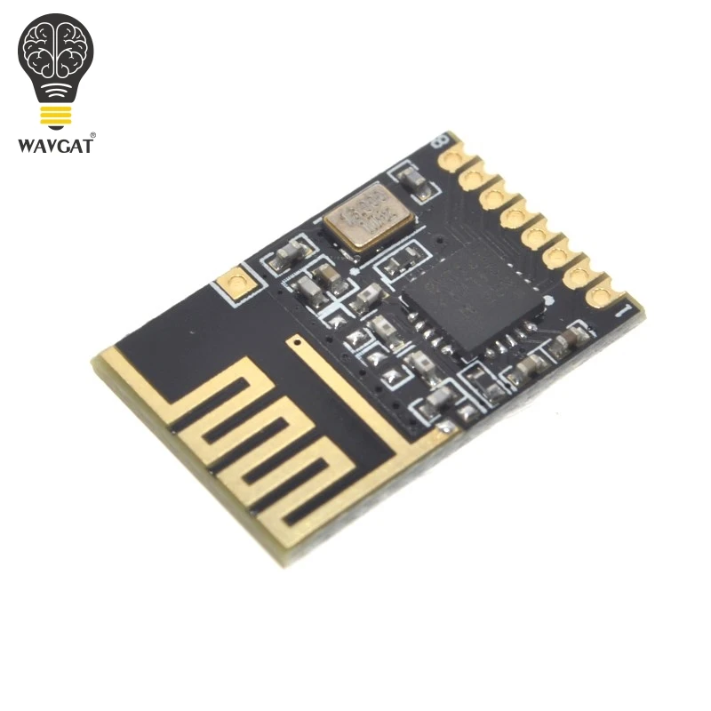 Комплект компонентов WAVGAT NRF24l01 + 2 4 ГГц беспроводной модуль мини версия улучшенная