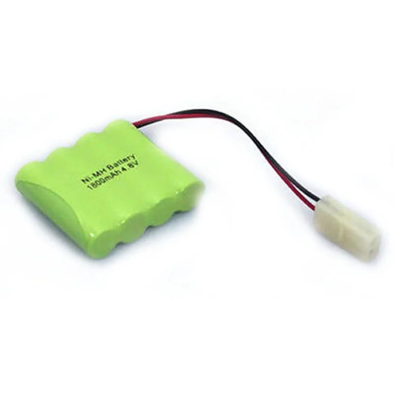 

Brand New 4.8V 1800mAh 4x AA NIMH RC Rechargeable Battery Pack Battery Pack with Tamiya Plug for Helicopter Robot Car Toys