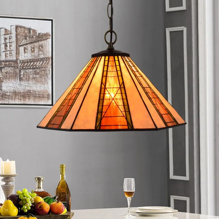 16inch Tiffany Baroque Stained Glass Suspended Luminaire E27 110-240V Chain Pendant lights for Home Parlor Dining bed Room
16inch Tiffany Baroque Stained Glass Suspended Luminaire E27 110-240V Chain Pendant lights for Home Parlor Dining bed Room