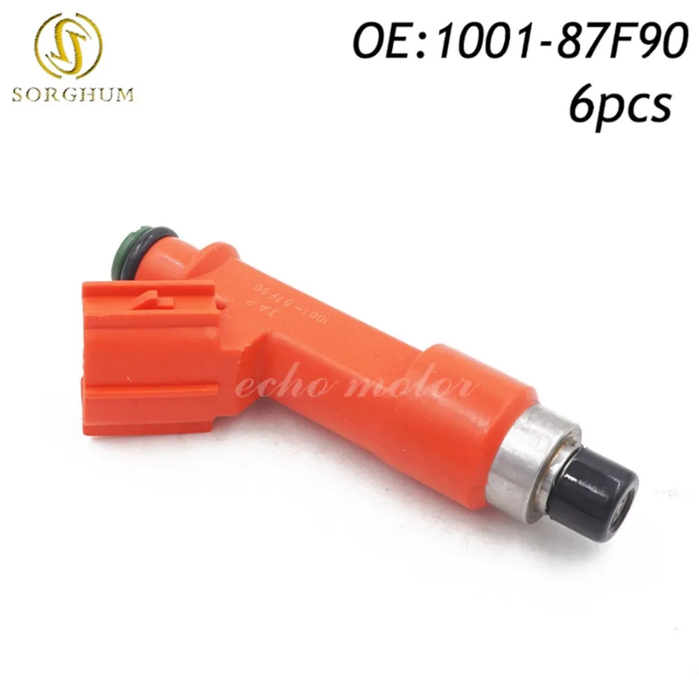 New 6pcs Fuel Injector For Toyota Corolla Lotus 1ZZFE 2ZZGE exige 1.8L Scion tC 2.4L 1001-87F90 JZS161,100187F90
New 6pcs Fuel Injector For Toyota Corolla Lotus 1ZZFE 2ZZGE exige 1.8L Scion tC 2.4L 1001-87F90 JZS161,100187F90