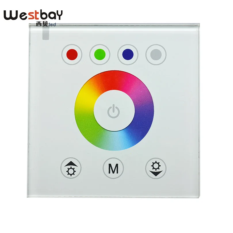 Бесплатная доставка RGB LED контроллер переключателя для светодиодных неоновых