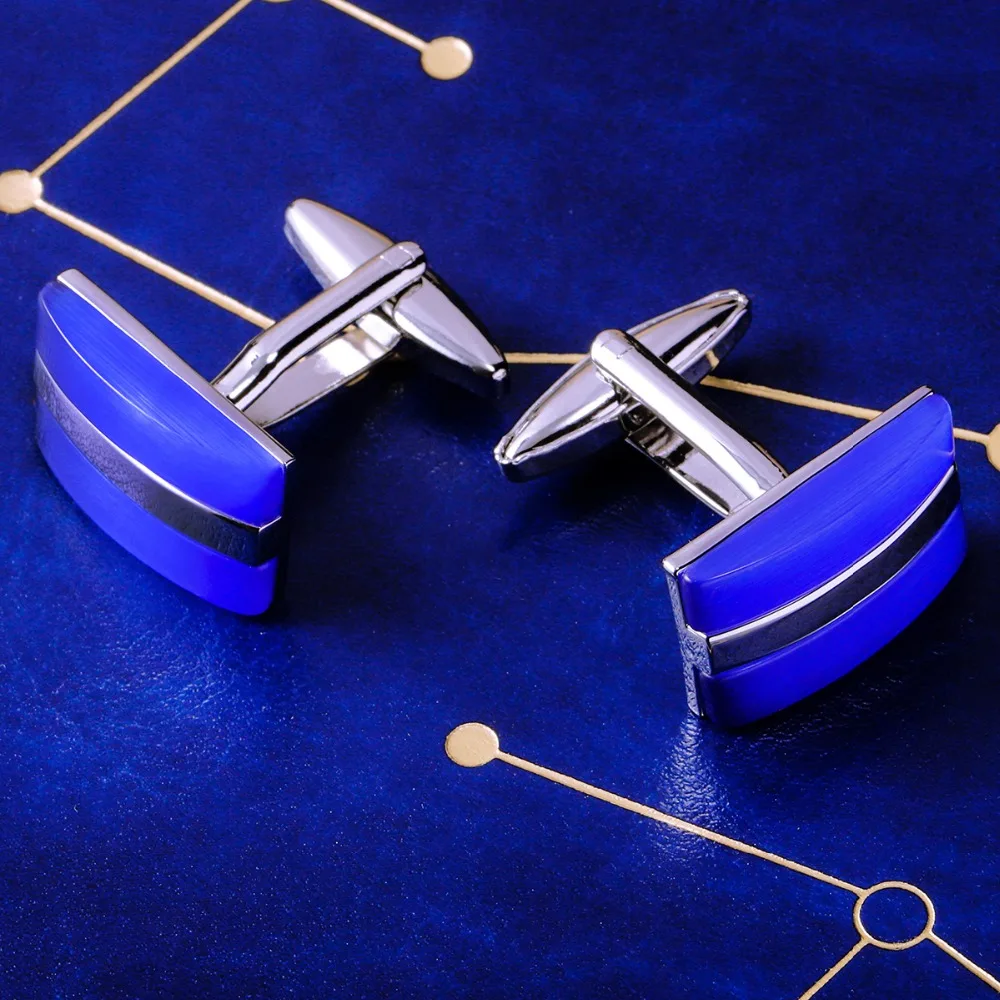 MAISHENOU Jewelry French Shirt Fashion Cufflinks for Men's Brand Cuff links Wedding Gift Buttons blue High Quality Jewellery
MAISHENOU Jewelry French Shirt Fashion Cufflinks for Men's Brand Cuff links Wedding Gift Buttons blue High Quality Jewellery
