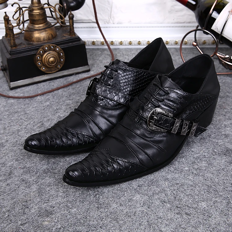 Men KTV bar shoes fashion party shoes for men genuine leather men wedding buckle strap dress shoes free shipping
Men KTV bar shoes fashion party shoes for men genuine leather men wedding buckle strap dress shoes free shipping