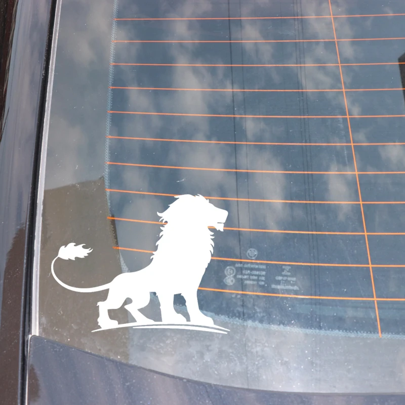 YJZT 16.3CM*12.8CM A Mighty Lion Decorate Vinyl Decal Car Stickers Car Of Body Accessories Black/Silver C4-1068 
YJZT 16.3CM*12.8CM A Mighty Lion Decorate Vinyl Decal Car Stickers Car Of Body Accessories Black/Silver C4-1068