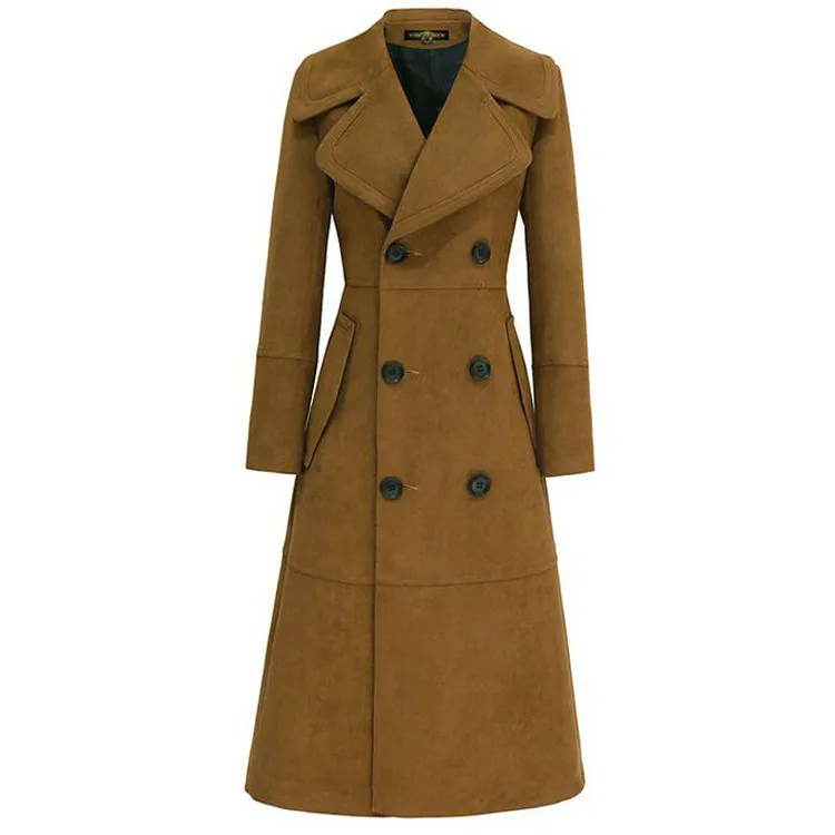 Ветровка женская длинная Корейская версия на весну и осень 2019 новое пальто из оленьей кожи куртка Женская длинная до колена co
Ветровка женская длинная Корейская версия на весну и осень 2019 новое пальто из оленьей кожи куртка Женская длинная до колена co