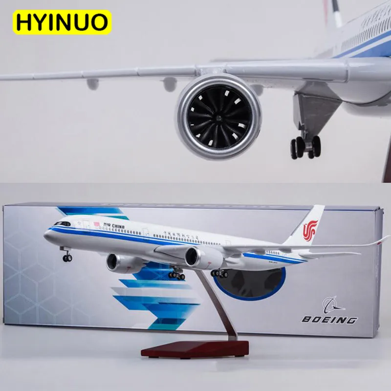 Модель самолета Airbus A350 в масштабе 1/142, 50,5 см, светодиодсветильник ка и колесо
Модель самолета Airbus A350 в масштабе 1/142, 50,5 см, светодиодсветильник ка и колесо