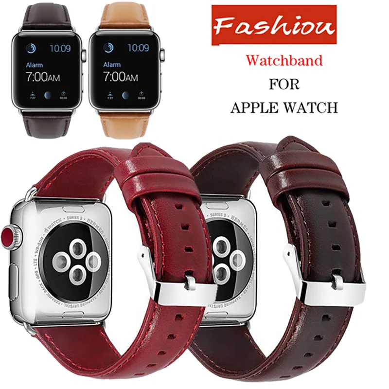 Ремешок кожаный для Apple watch 4 3 2 1 38 мм 42 мм, спортивный браслет для наручных часов iwatch 4 3 44 мм 40 мм
Ремешок кожаный для Apple watch 4 3 2 1 38 мм 42 мм, спортивный браслет для наручных часов iwatch 4 3 44 мм 40 мм