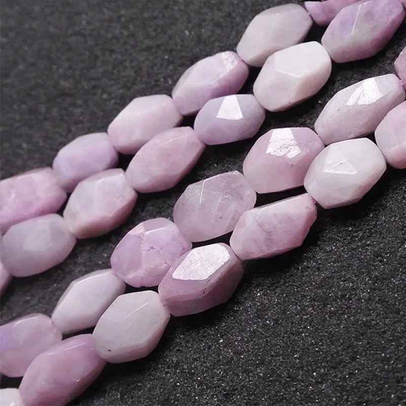 10x16mm Natural Faceted Oval Olivary Rice Purple Spodumene beads For Jewelry Making Beads Necklace 15'' DIY Beads Trinket
10x16mm Natural Faceted Oval Olivary Rice Purple Spodumene beads For Jewelry Making Beads Necklace 15'' DIY Beads Trinket