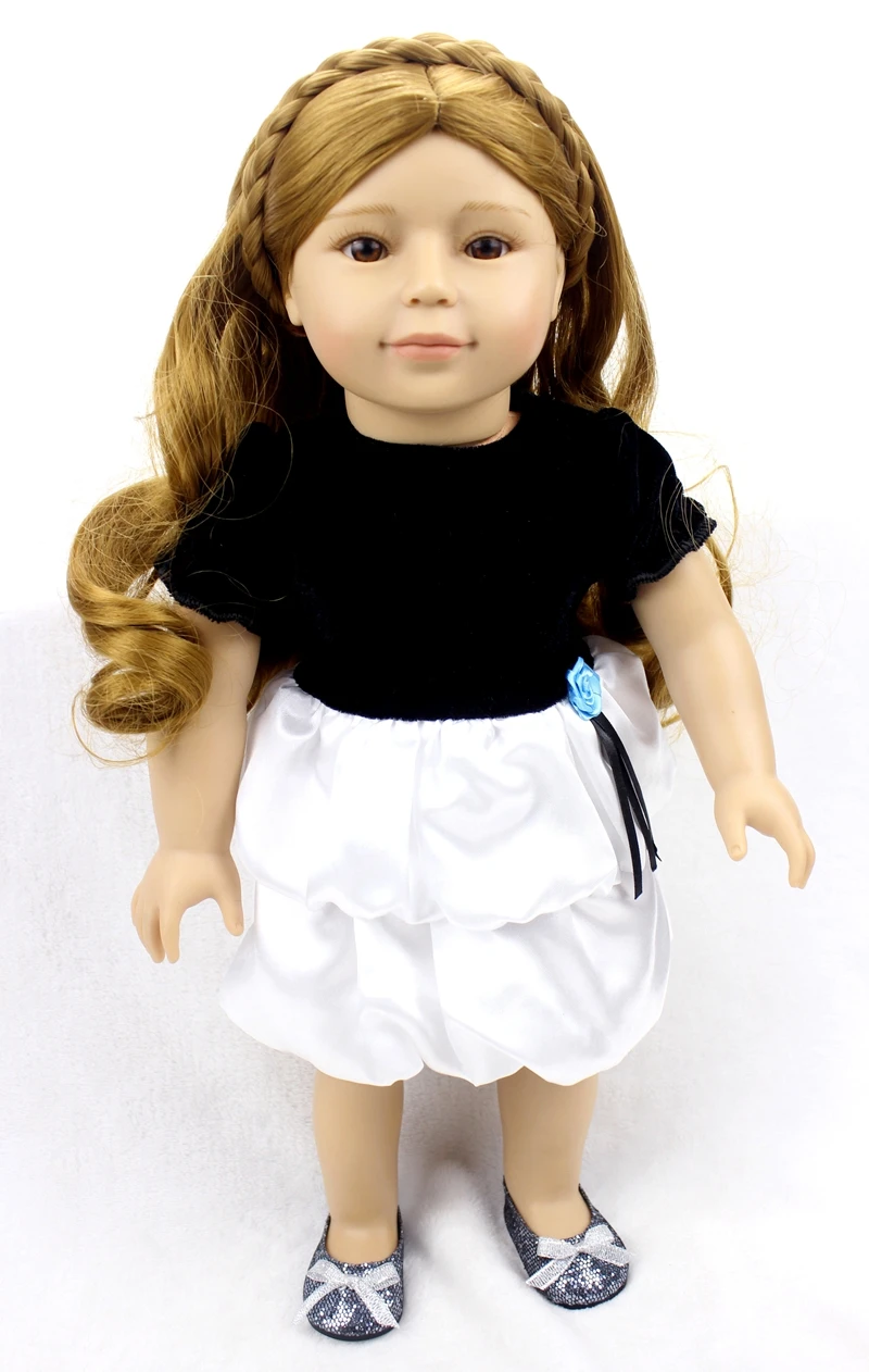 18" 45cm Silicone Lifelike Baby Newborn Long Hair Dress Cute Princess Doll Cotton Body Girl Toy Fashion Gift
18" 45cm Silicone Lifelike Baby Newborn Long Hair Dress Cute Princess Doll Cotton Body Girl Toy Fashion Gift