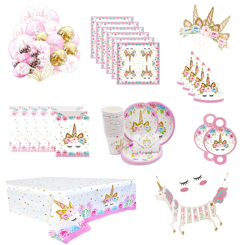 8 PCS Unicorn Party Decor Unicorn Theme Paper Napkin /Plate / Hat /Table Cloth Kids Birthday Party
8 PCS Unicorn Party Decor Unicorn Theme Paper Napkin /Plate / Hat /Table Cloth Kids Birthday Party