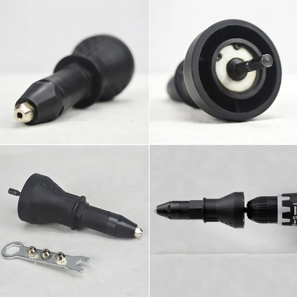 Electric Riveter Gun Rivet Tool Kit Rivet Inset Nut Riveting Tool Gun Drill Adapter Kit Drill Adapter
Electric Riveter Gun Rivet Tool Kit Rivet Inset Nut Riveting Tool Gun Drill Adapter Kit Drill Adapter