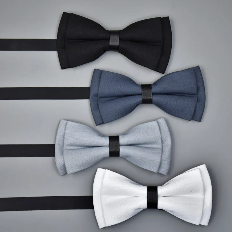 Popular Bow Ties Polyester Soild Neckwear Bowtie for Men Suit Bow Tie for Mens Wedding Party Fashion Accessories
Popular Bow Ties Polyester Soild Neckwear Bowtie for Men Suit Bow Tie for Mens Wedding Party Fashion Accessories