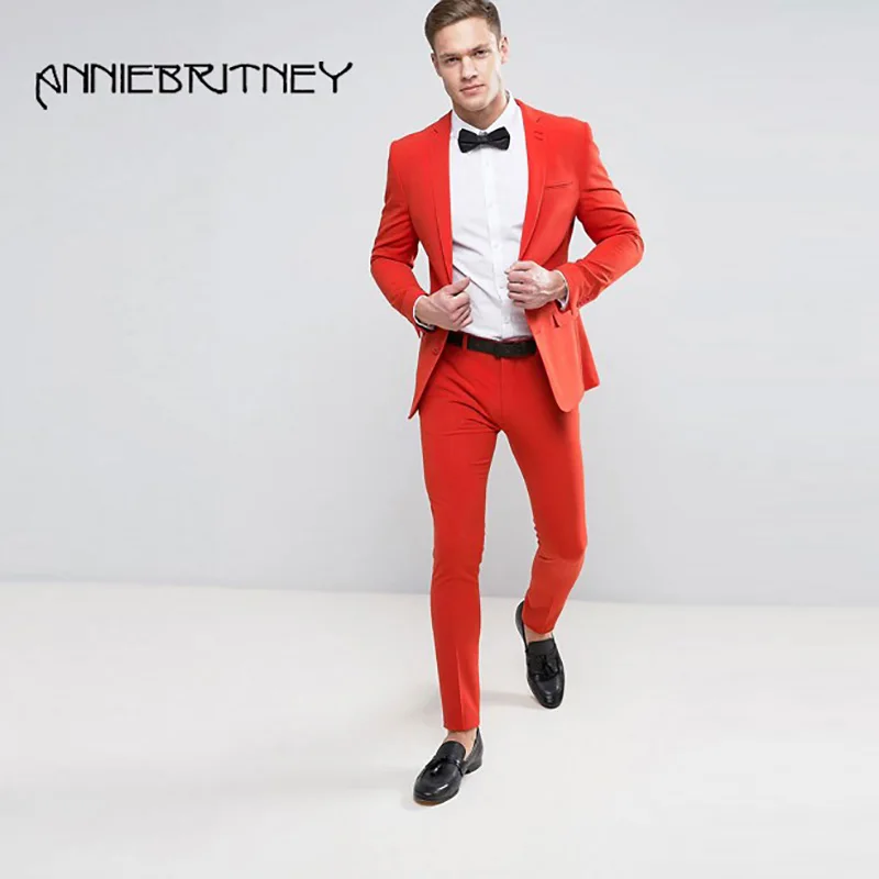 Custom Red Wedding Suits for Men Prom Wear 2 Pieces Ternos Masculino Slim Fit Groom Tuxedos Handsome Male Blazers Retro Jacket
Custom Red Wedding Suits for Men Prom Wear 2 Pieces Ternos Masculino Slim Fit Groom Tuxedos Handsome Male Blazers Retro Jacket